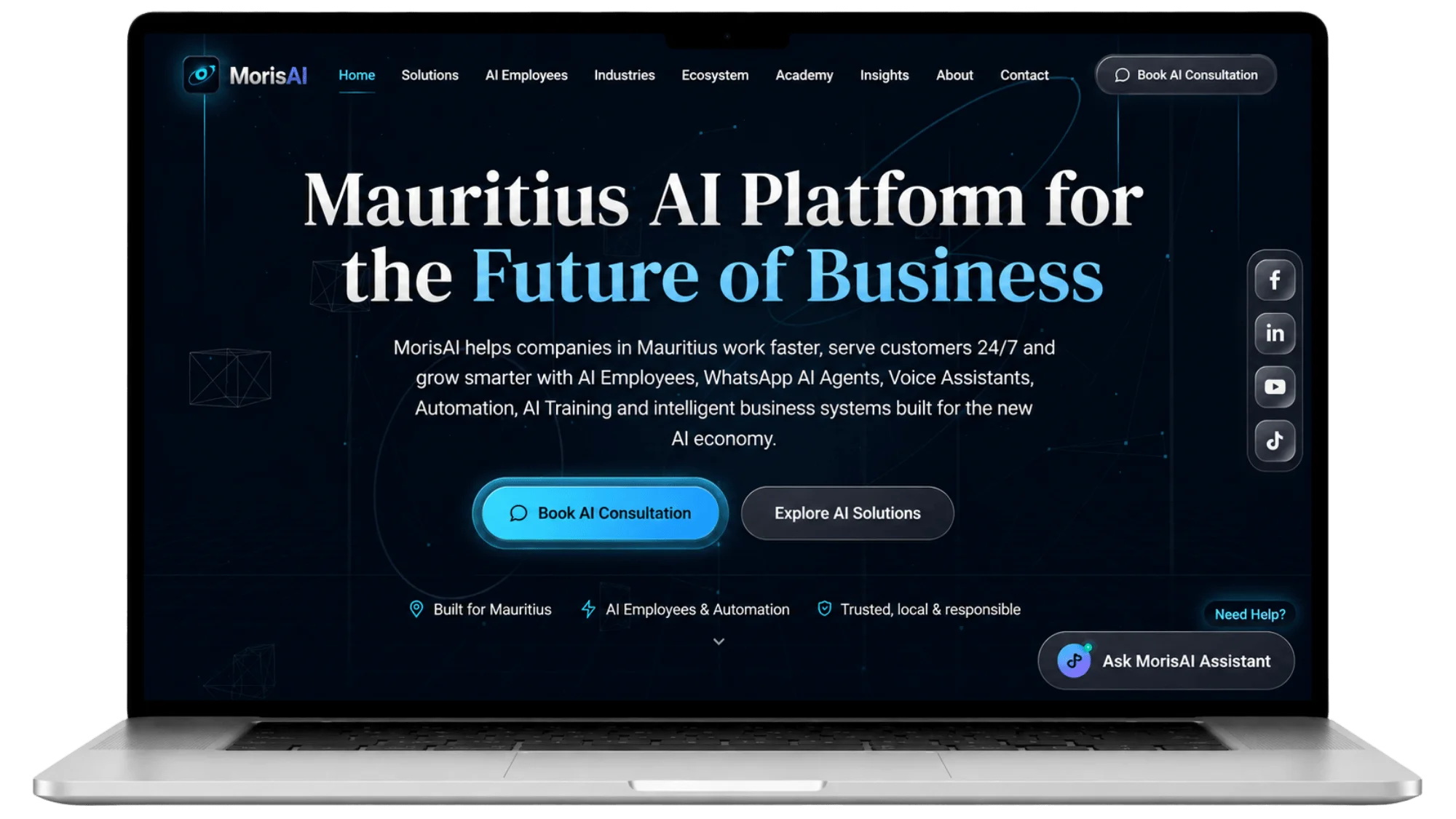 MorisAI — product screenshot