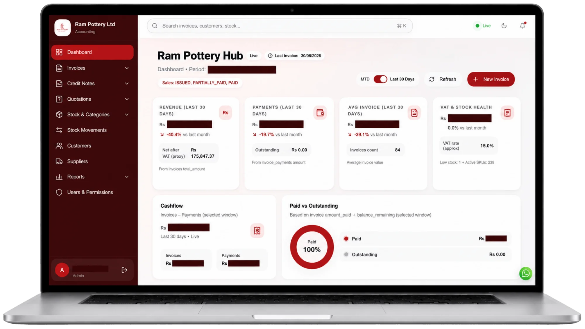 Ram Pottery Hub — product screenshot