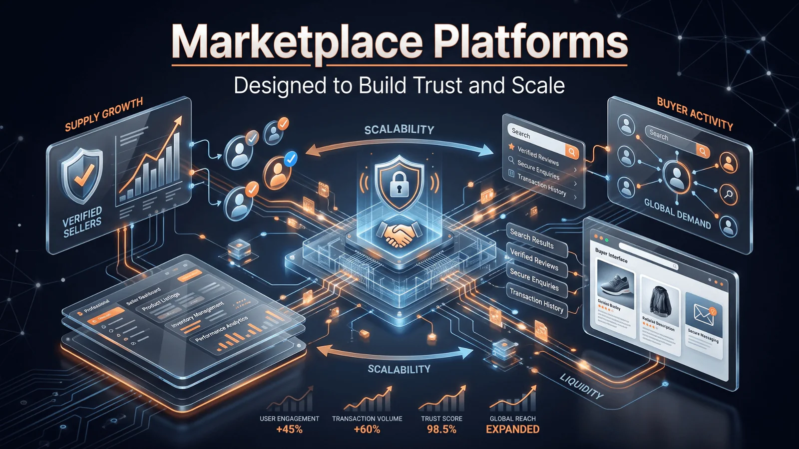 Concevoir des Plateformes Marketplace qui Passent à l'Échelle